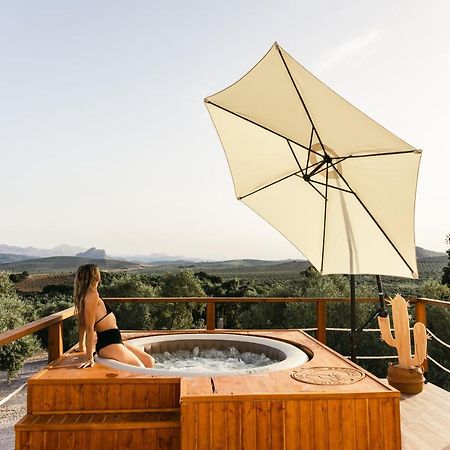 Alojamiento Rural Con Jacuzzi Privado Málaga Dış mekan fotoğraf
