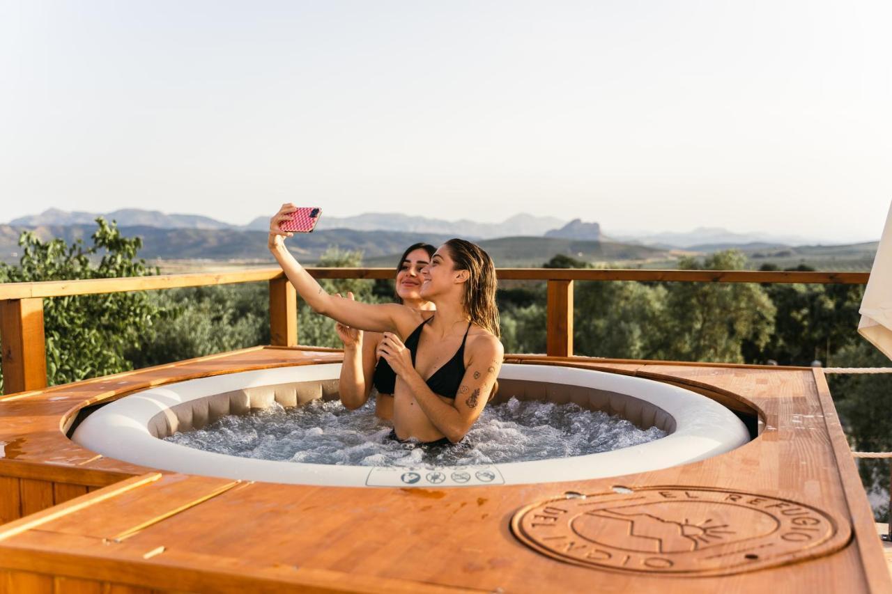 Alojamiento Rural Con Jacuzzi Privado Málaga Dış mekan fotoğraf
